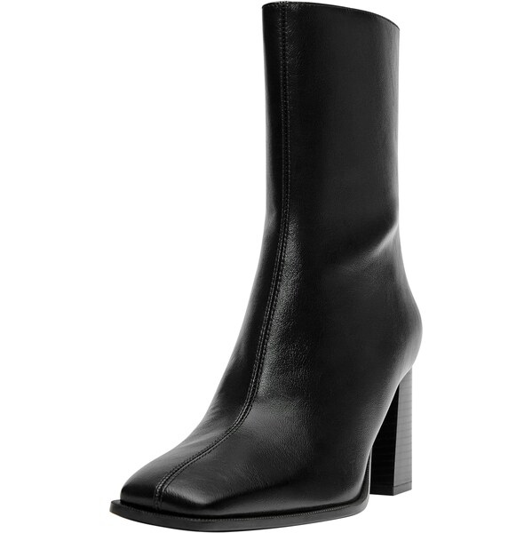 Pull&Bear Členkové čižmy čierna 66480732