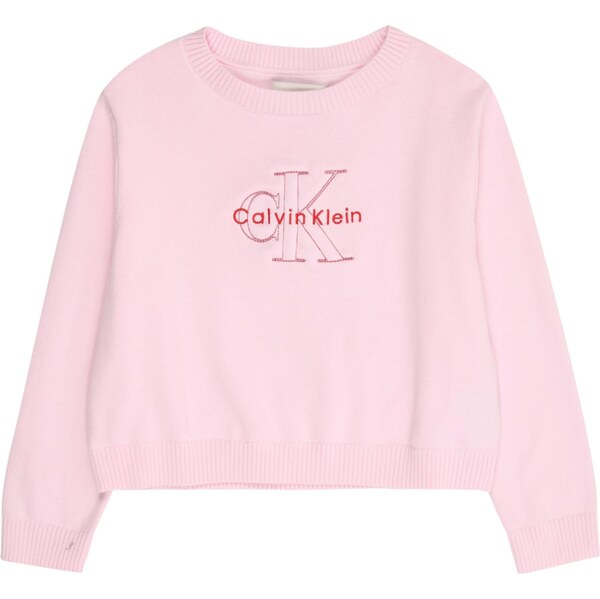 Calvin Klein Jeans Sveter ružová / červená 66480816