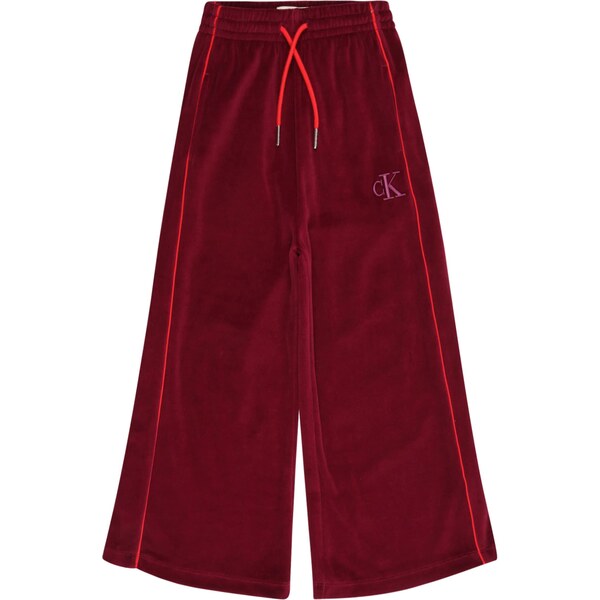Calvin Klein Jeans Nohavice červená 66480820