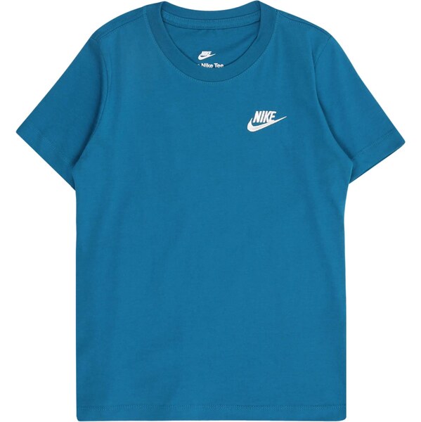 Nike Sportswear Tričko FUTURA petrolejová / biela 66480886
