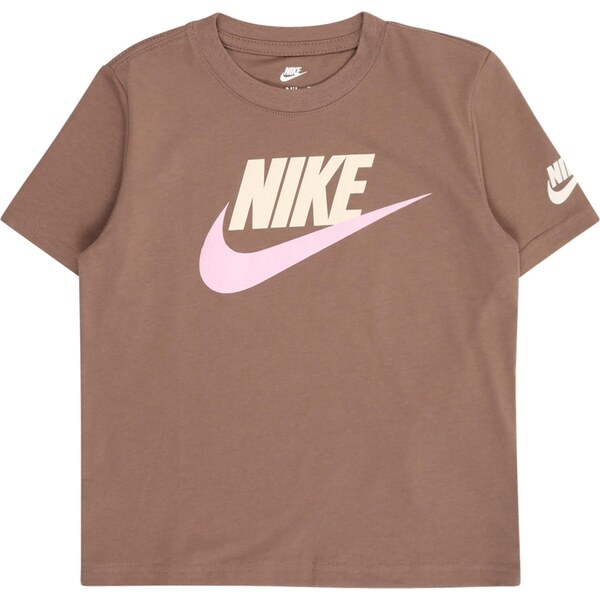 Nike Sportswear Tričko CLUB FAMILY krémová / svetlohnedá / ružová 66480893
