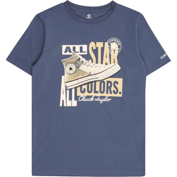 CONVERSE Tričko opálová / svetložltá / čierna / biela 66480913