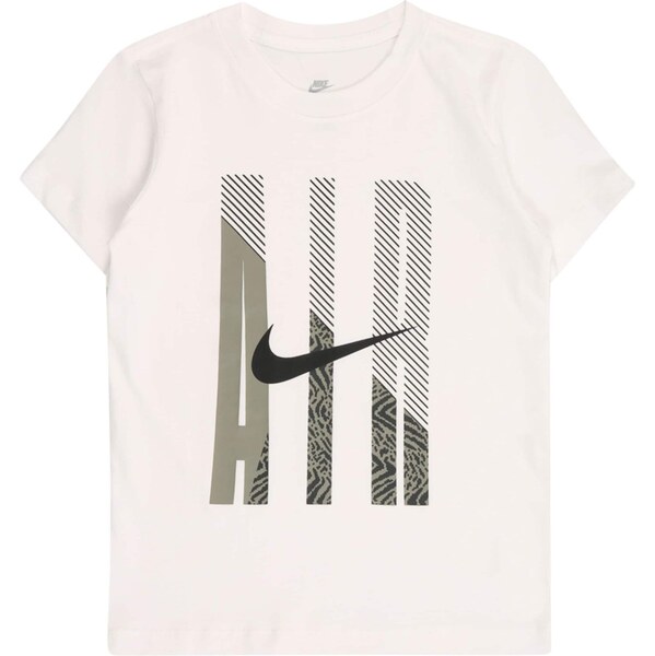 Nike Sportswear Tričko AIR olivová / svetlozelená / čierna / biela 66480905