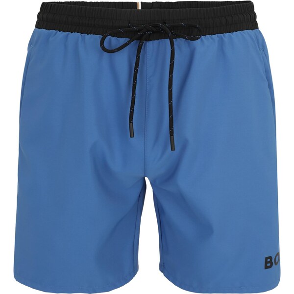 BOSS Plavecké šortky Starfish pastelovo modrá / čierna 66480968