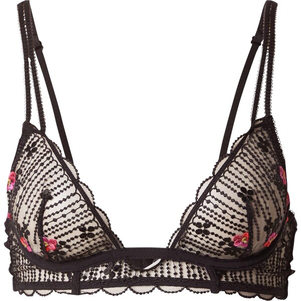 ETAM Podprsenka Drama žltá / ružová / červená / čierna 66480991