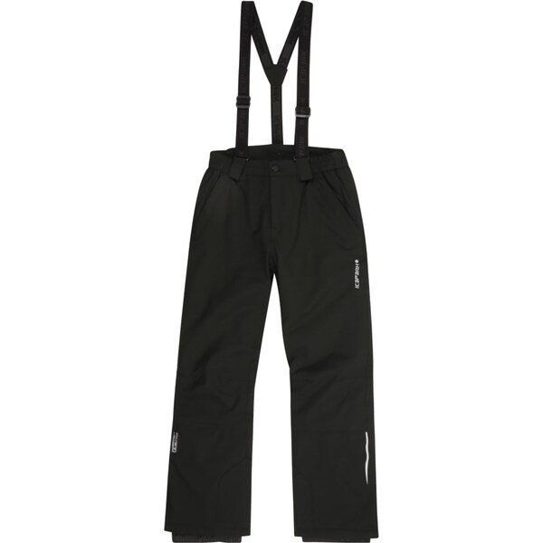 ICEPEAK Športové nohavice čierna / biela 66480978