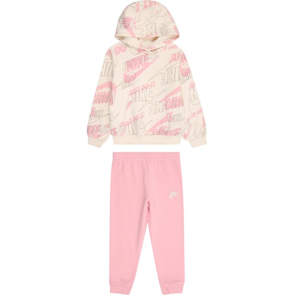 Nike Sportswear Joggingová súprava svetlobéžová / tmavosivá / 66480993