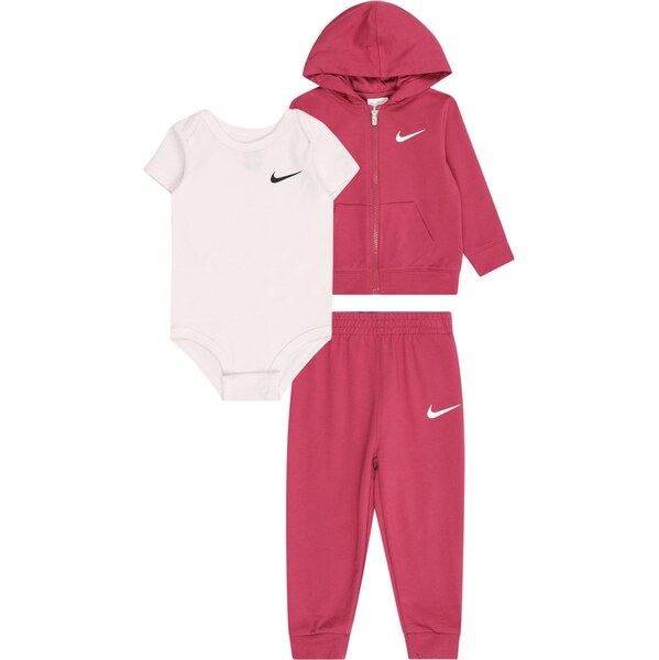 Nike Sportswear Set krémová / purpurová / čierna 66481018
