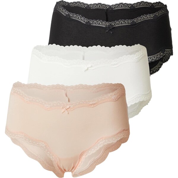 ETAM Nohavičky Nora telová / čierna / biela 66481032