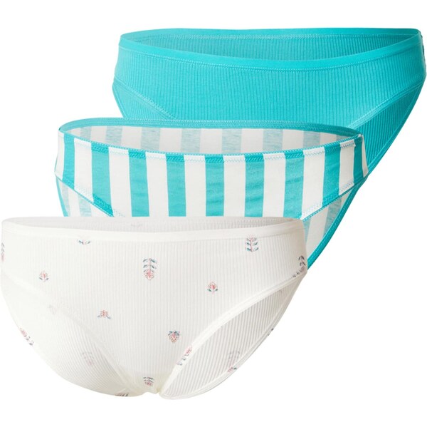 ETAM Nohavičky Johnnie tyrkysová / oranžová / lososová / biela 66481038