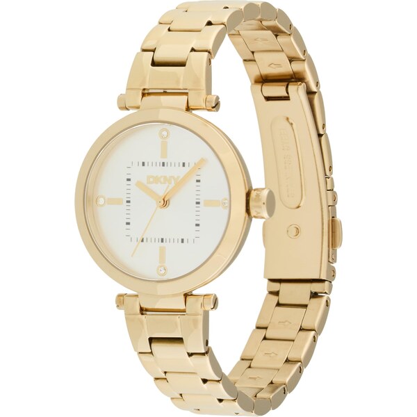 DKNY Analógové hodinky zlatá / čierna / biela 66481057