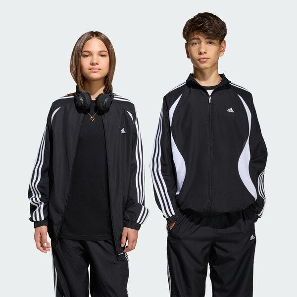 Adidas VOĽNÁ ŠPORTOVÁ BUNDA TEAMGEIST LOOSE TRACKTOP 66495953