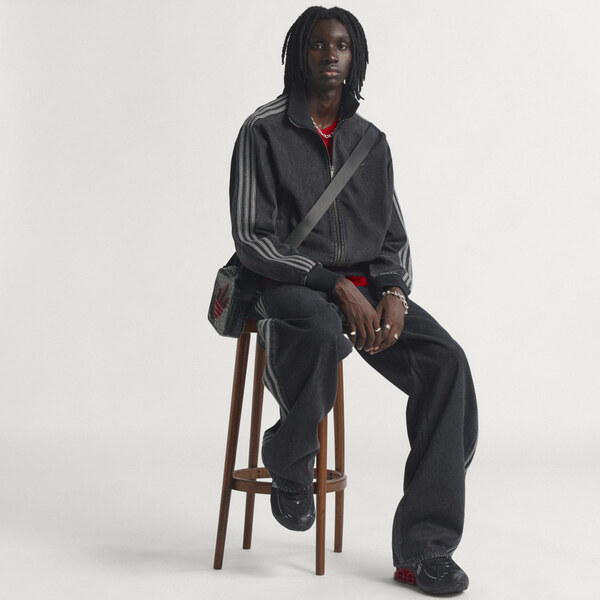 Adidas TEPLÁKOVÁ BUNDA ADICOLOR DENIM FIREBIRD TRACK TOP 66487274