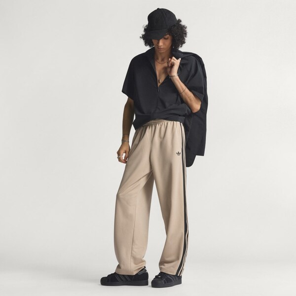 Adidas TEPLÁKY LOOSE MESH TRACKPANTS 66487372