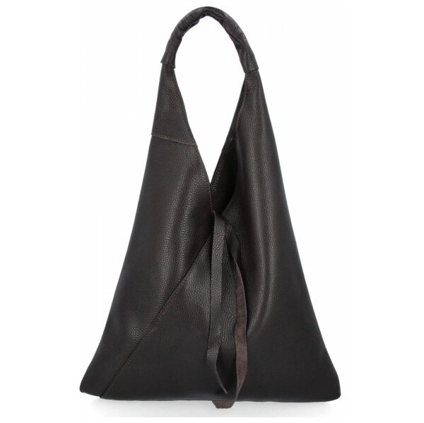 Vittoria Gotti Talianska kožená taška Shopper Bag s malou kozmetickou 66483918