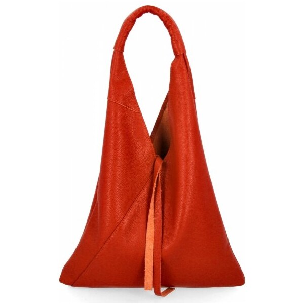 Vittoria Gotti Talianska kožená taška Shopper Bag s malou kozmetickou 66483919