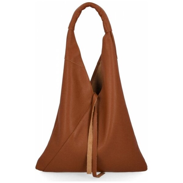 Vittoria Gotti Talianska kožená taška Shopper Bag s malou kozmetickou 66483922