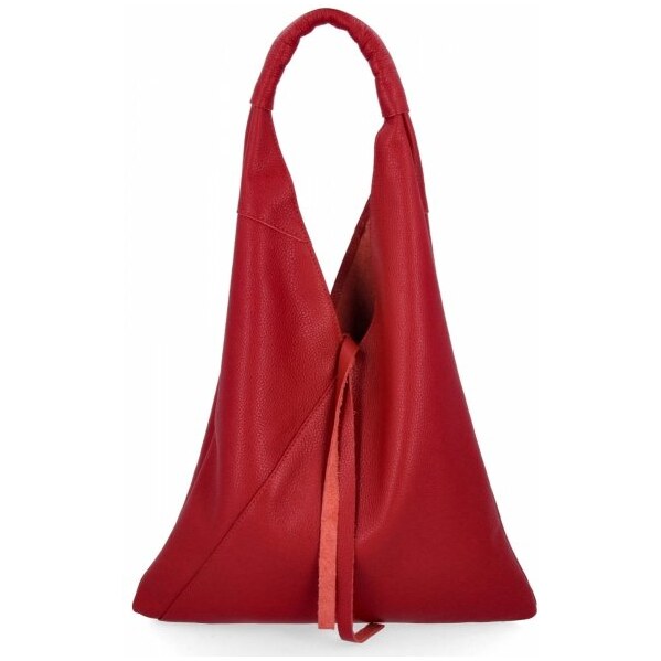 Vittoria Gotti Talianska kožená taška Shopper Bag s malou kozmetickou 66483921