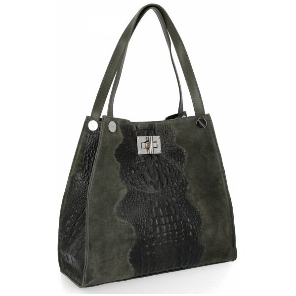 Vera Pelle Kožená taška Shopper Bag XL s kozmetickou taštičkou, vzor 66483951