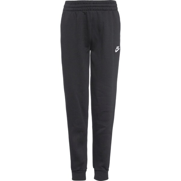 Nike Sportswear Nohavice Club Fleece čierna / biela 66495474