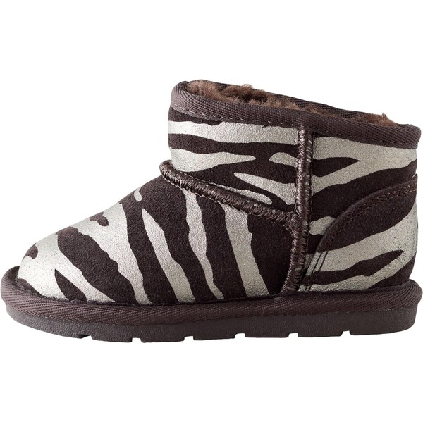 Next Čižmy tmavohnedá / strieborná 66495589