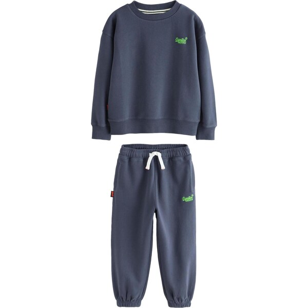 Superdry Set námornícka modrá / neónovo zelená 66495751