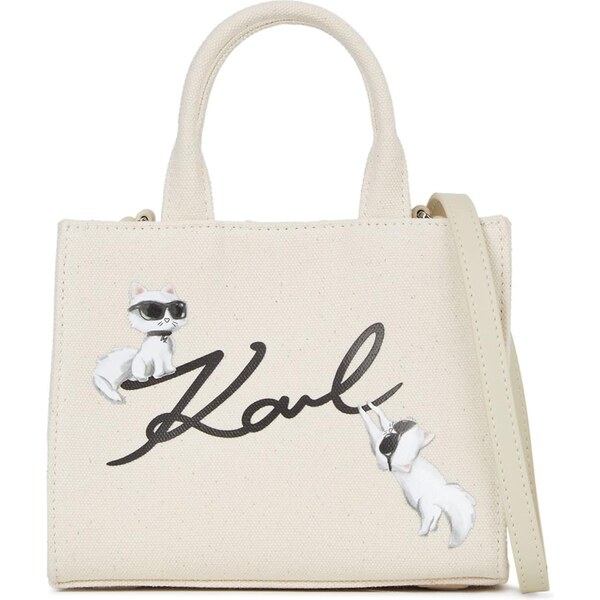 Karl Lagerfeld Shopper béžová / čierna 66495788