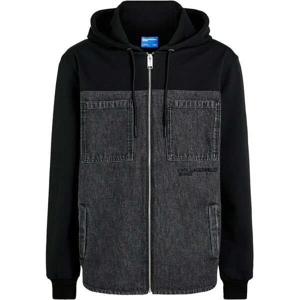 KARL LAGERFELD JEANS Prechodná bunda čierna / čierny denim 66495804