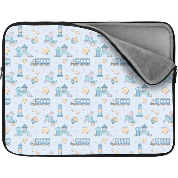 Sablio Obal na notebook Stavebnice a vláčiky 65426935