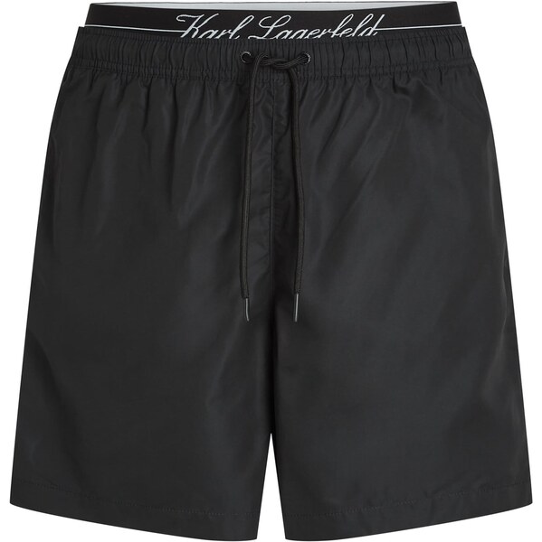 Karl Lagerfeld Plavecké šortky čierna 66495891