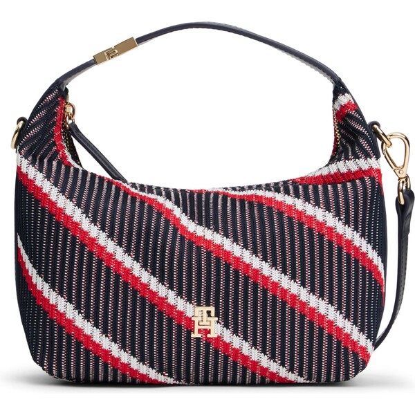 TOMMY HILFIGER Kabelka námornícka modrá / červená / biela 66496095