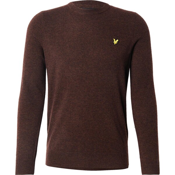 Lyle & Scott Sveter tmavohnedá 66496130