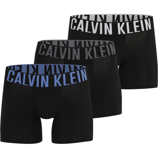 Calvin Klein Underwear Boxerky modrá / sivá / čierna / biela 66496147