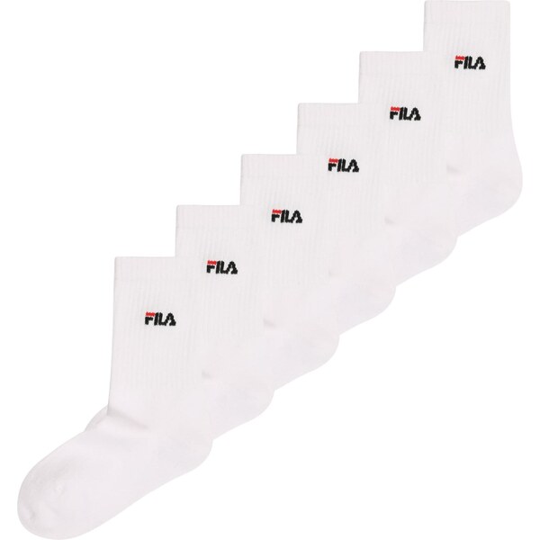 FILA Ponožky červená / čierna / biela 66496304