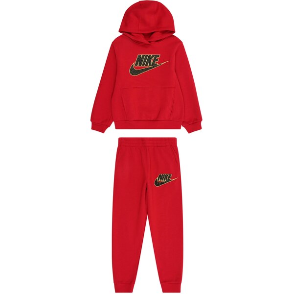 Nike Sportswear Joggingová súprava CLUB žltá / červená / čierna 66496384