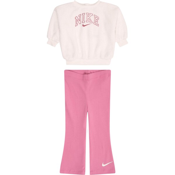 Nike Sportswear Set SWOOSH béžová / ružová / biela 66496393
