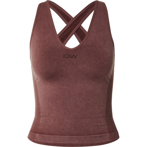 ICANIWILL Športový top hrdzavohnedá 66496497