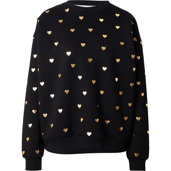 ABOUT YOU Mikina Silene zlatá / čierna 66496499