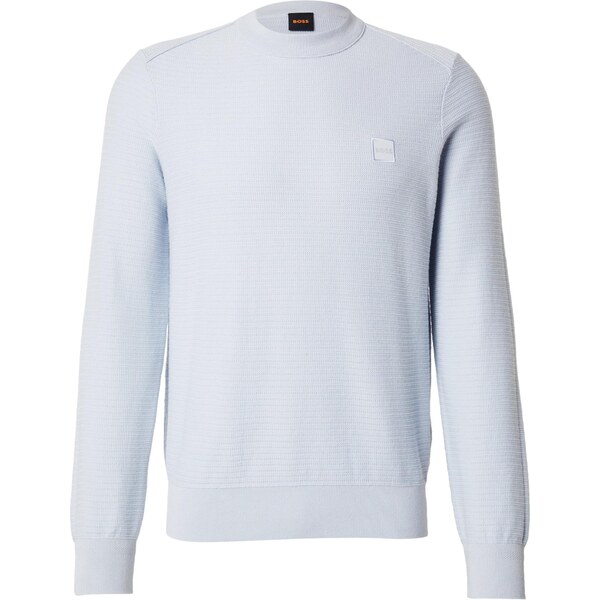 BOSS Sveter Anion svetlosivá 66496514