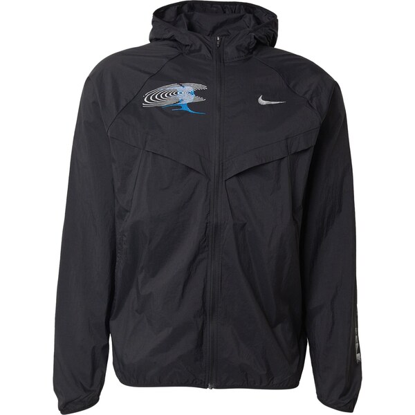 NIKE Tréningová bunda ENERGY modrá / čierna / biela 66496575