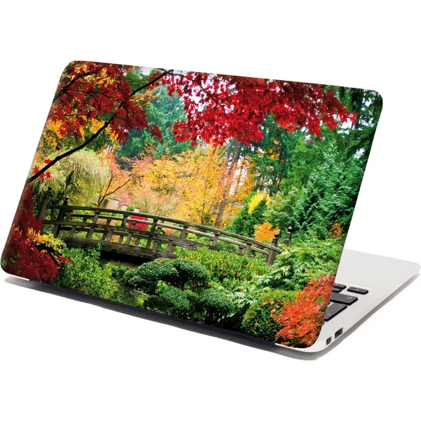 Sablio Samolepka na notebook Most v parku 65102036