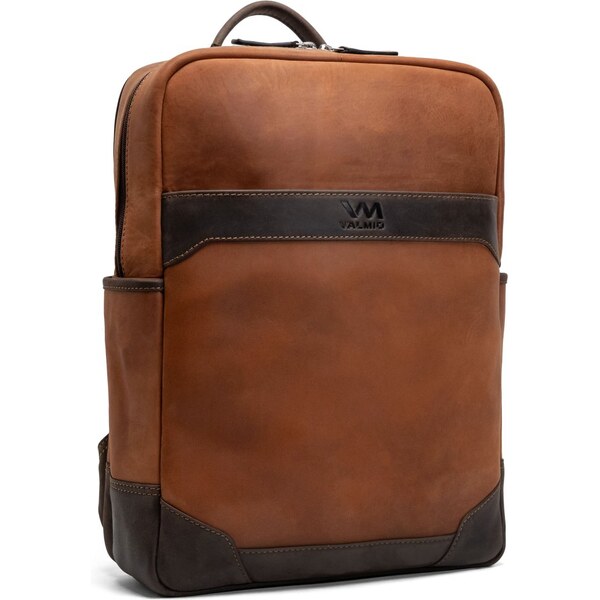 Svetlo hnedý kožený batoh Valmio York 42716689