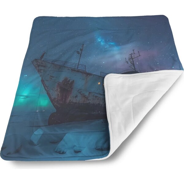 Sablio Deka pre bábätko Vrak lode pri polárnej žiare 62633540