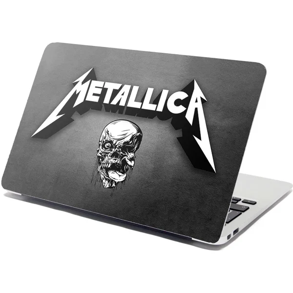 Sablio Samolepka na notebook METALLICA Lebka Sivá 65112595
