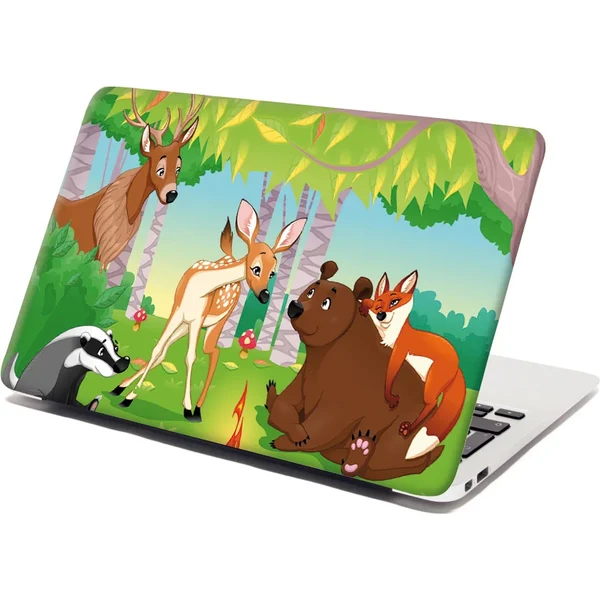 Sablio Samolepka na notebook Lesné zvieratká 2 65098878