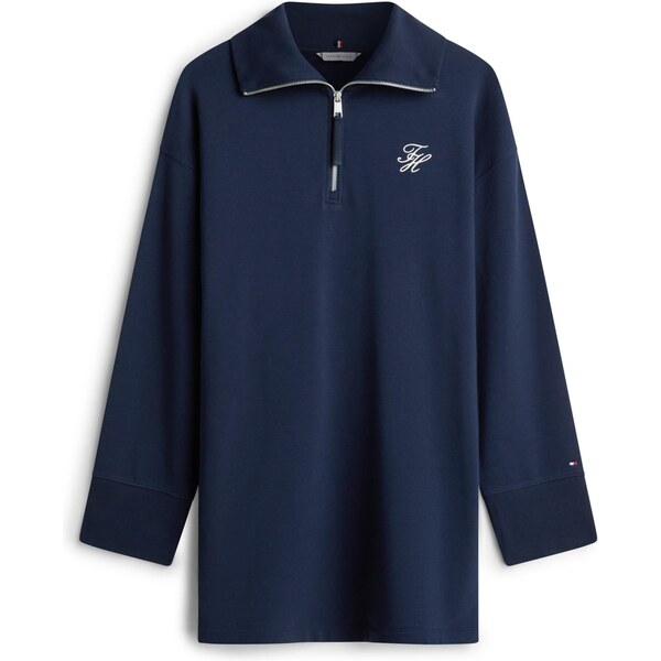 TOMMY HILFIGER Šaty tmavomodrá / biela 66507629