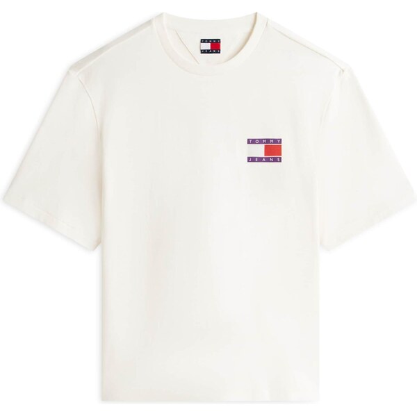 Tommy Jeans Tričko 90S fialová / červená / biela 66507635