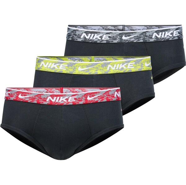 NIKE Underwear Nohavičky sivá / jablková / čierna / biela 66507726