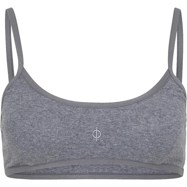 Samsøe Samsøe Podprsenka Florence sivá melírovaná 66507731