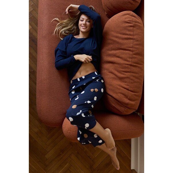 mefemi dámske 3/4 pyžamo Oceane - viskóza 66507299